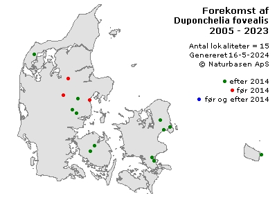Duponchelia fovealis - udbredelseskort